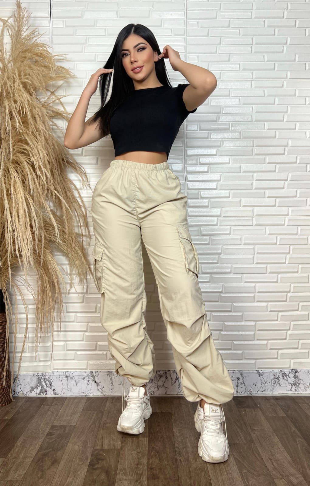 Pantalón Parachute Cargo