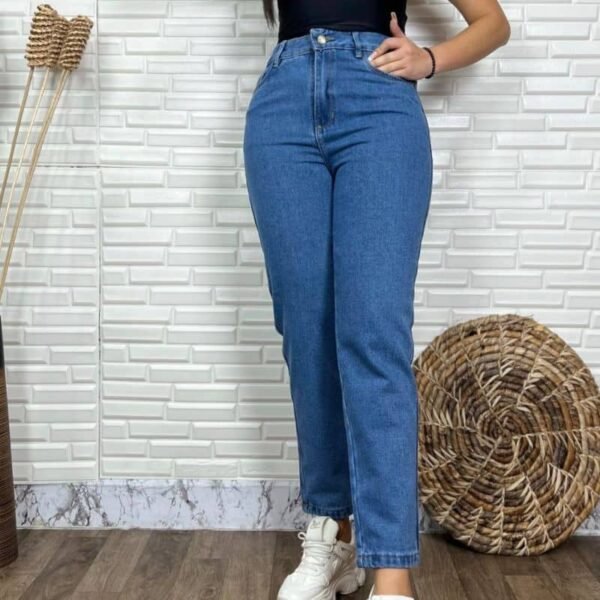 Pantalón jean Boyfriend Rígido